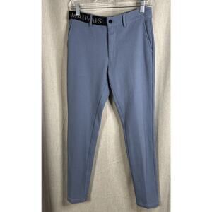 Mauvais -Women’s Pants Size 28 - Textured/Ribbed - Blue/Gray Skinny Fit